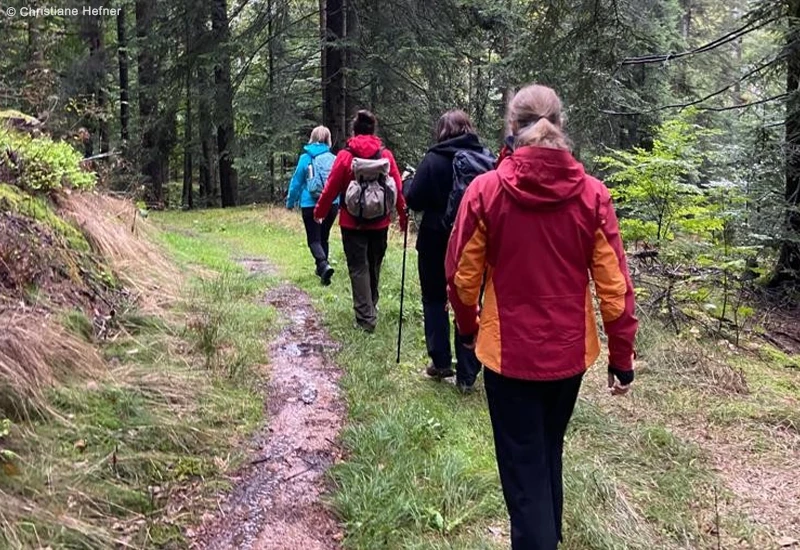 Gemeinsam Fastenwandern mit Christiane
