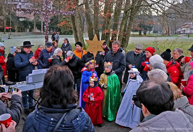 Neujahrs-Andacht mit Sternsingern