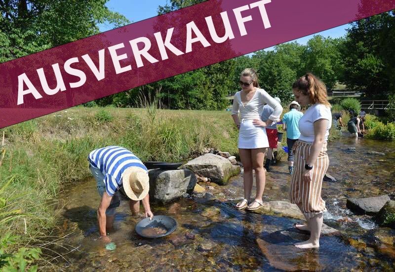 Goldwaschen in der Alb